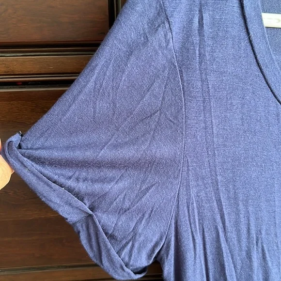 Honey Punch Seaside Mix Material Knit Top - Picture 4 of 11